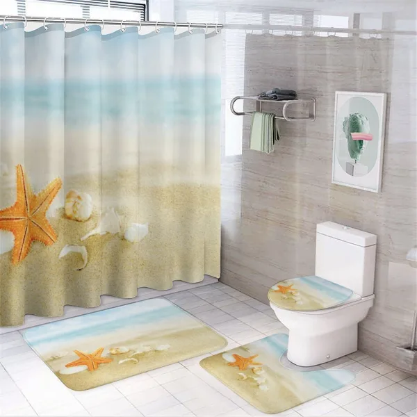 Tropic Seacoast on a shower curtain
