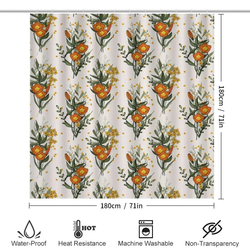 Vintage California Poppy — Detail 2