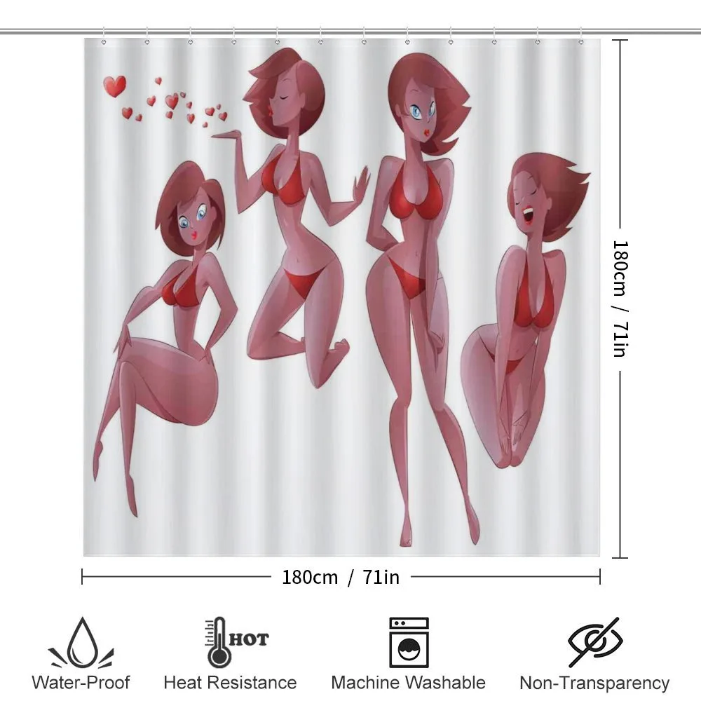 Woman in Swimwear Graphic — Detail 2
