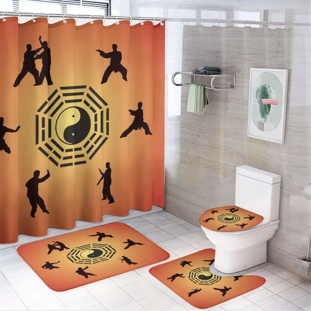 Yin Yang and Karate Poses — Your design