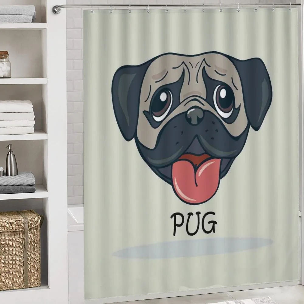 Cartoon Pug Caricature — Detail 4