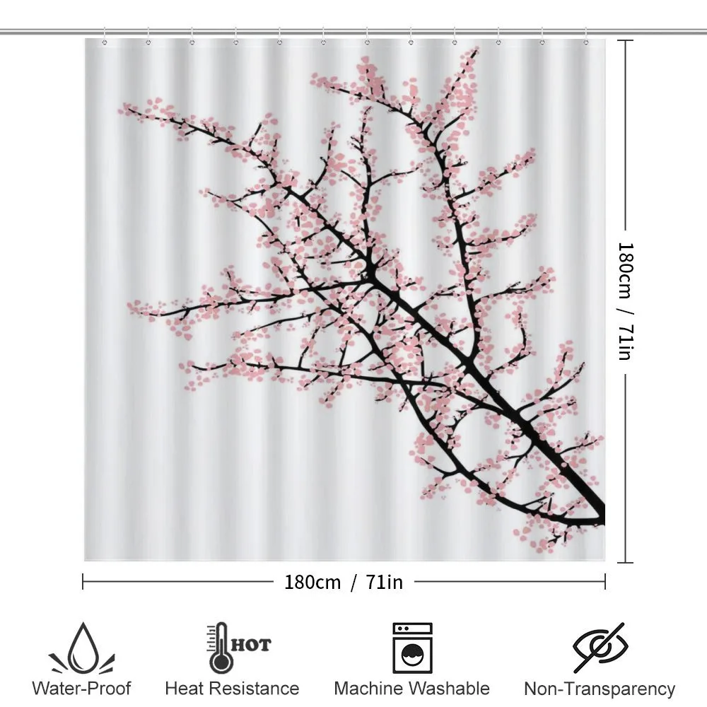 Cherry Branch Floral — Detail 2