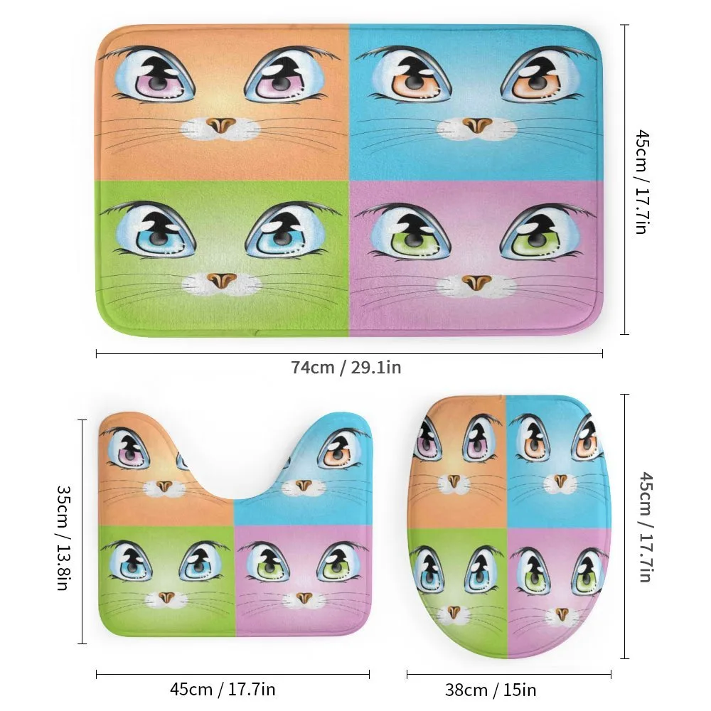 Colorful Animal Kitten — Detail 1