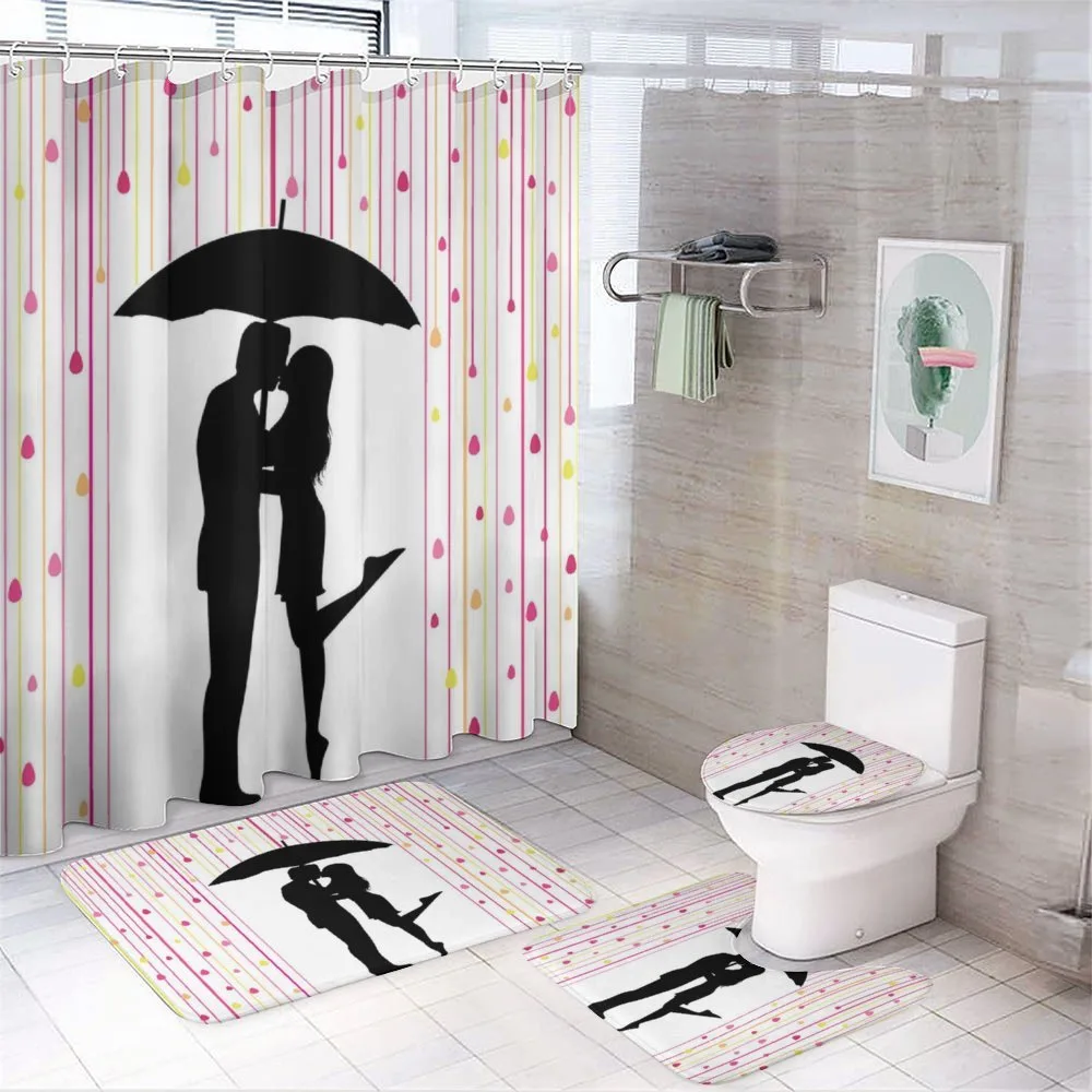 Couple Umbrella Romance — Your design