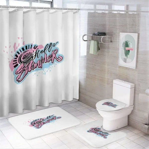 Graffiti Style on a shower curtain