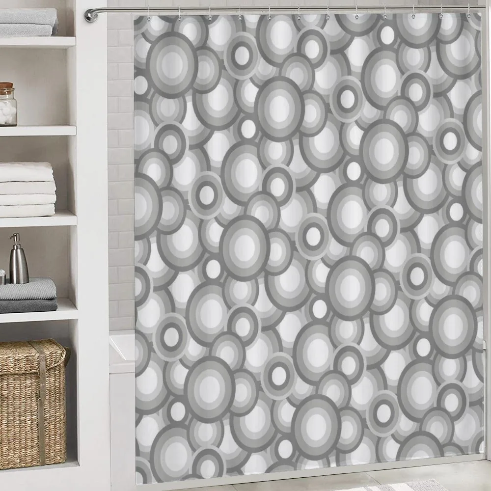 Grey White Balls Rounds — Detail 4