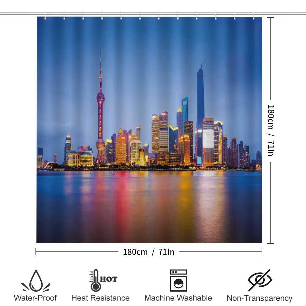 Shanghai City Skyline — Detail 2