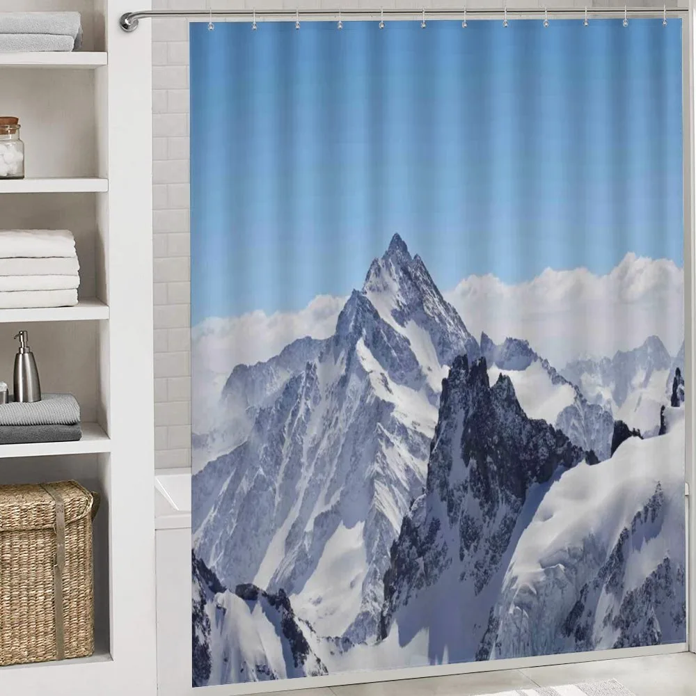 Snowy Mountain Peaks — Detail 4