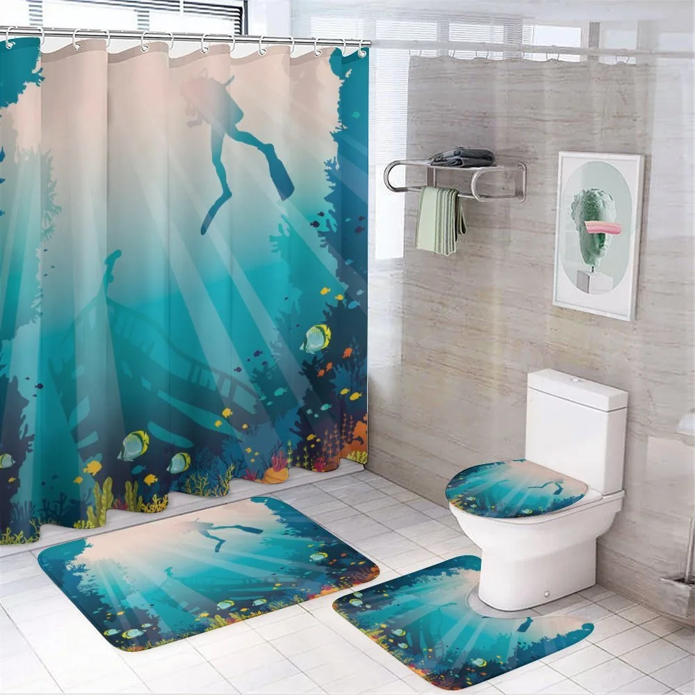 Underwater Elements Diver — Your design