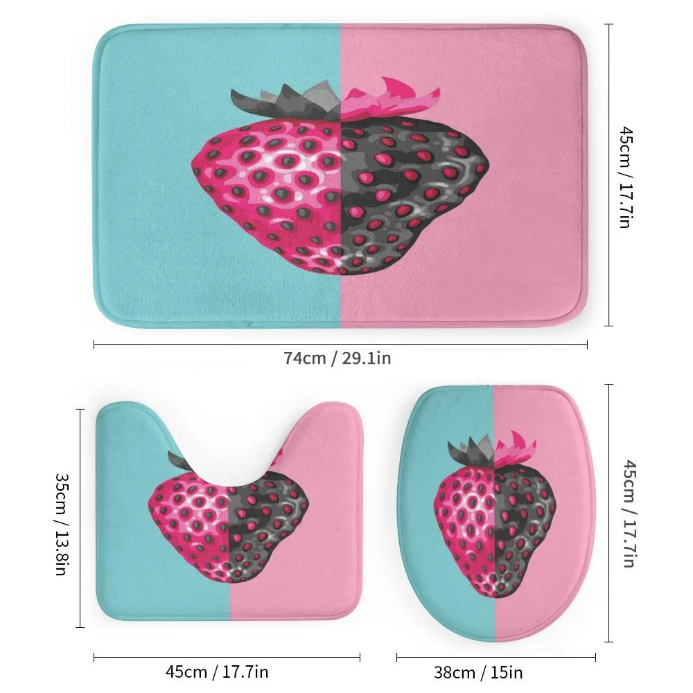 Abstract Strawberry Motif — Detail 1