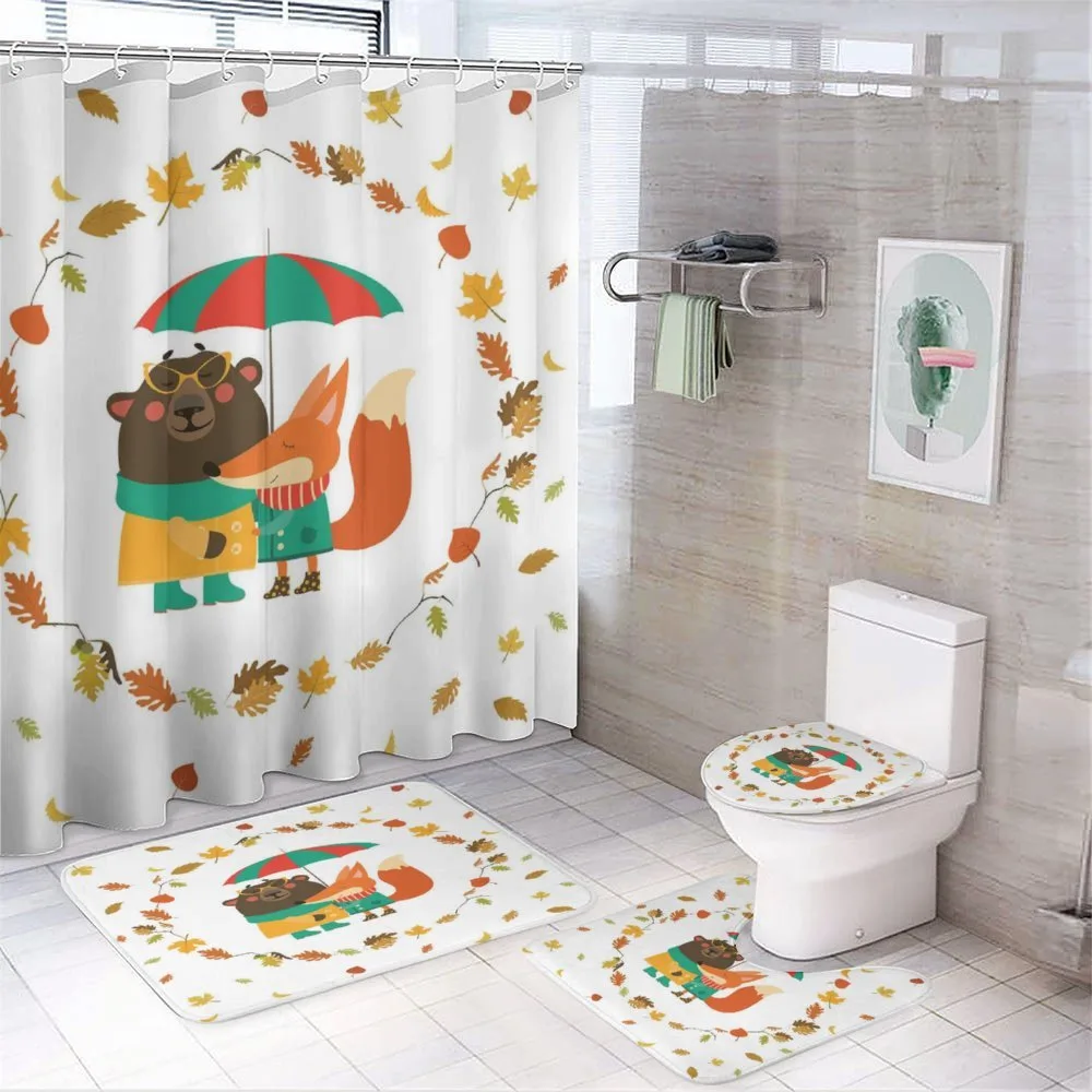 Autumn Fox and Bear — Your design