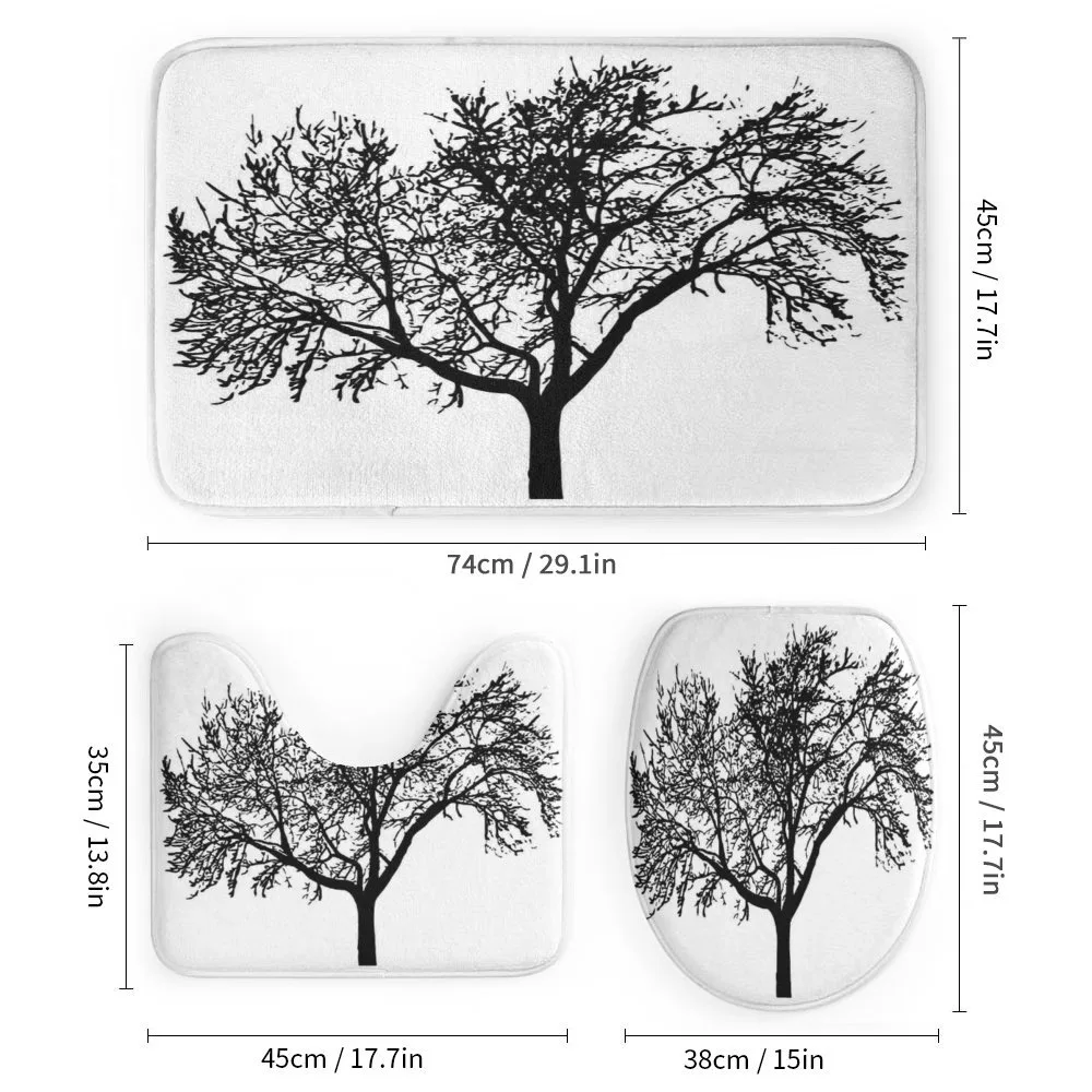 Bare Branches Silhouette Art — Detail 1