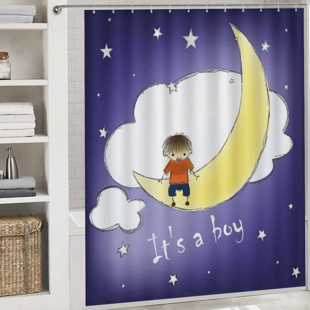 Boy Baby Sky Greeting — Detail 4