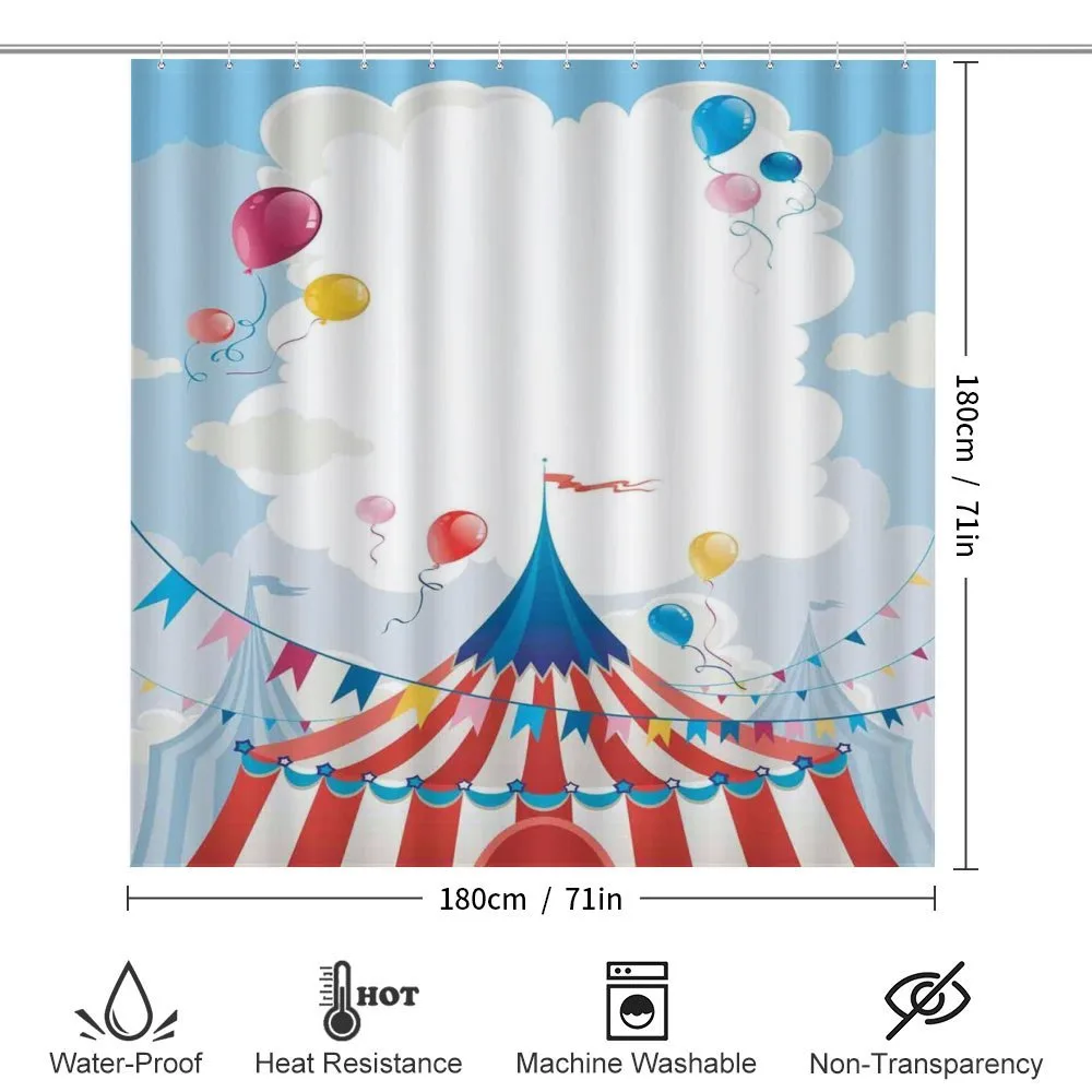 Circus Day Canvas Tent — Detail 2