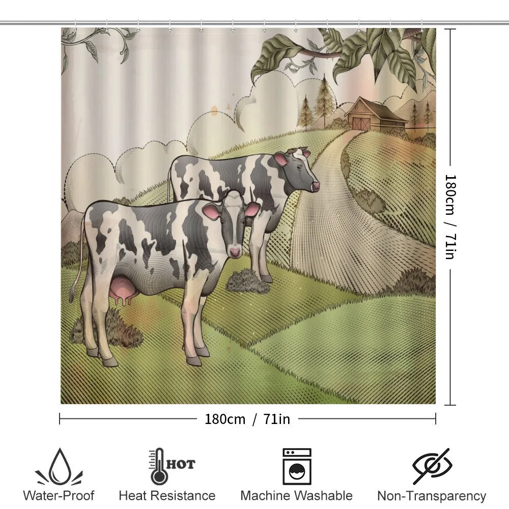 Dairy Cows Countryside — Detail 2