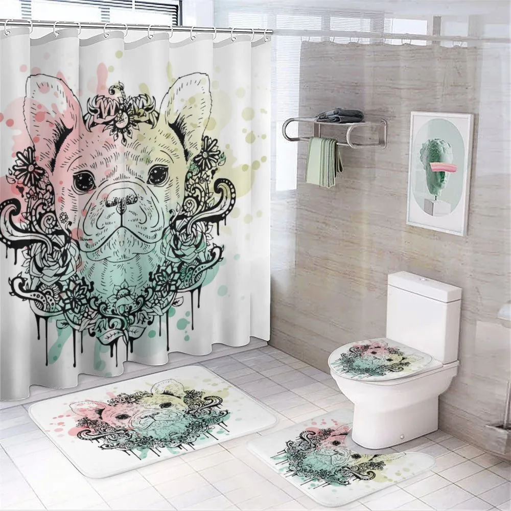 French Bulldog Flowers — Your design
