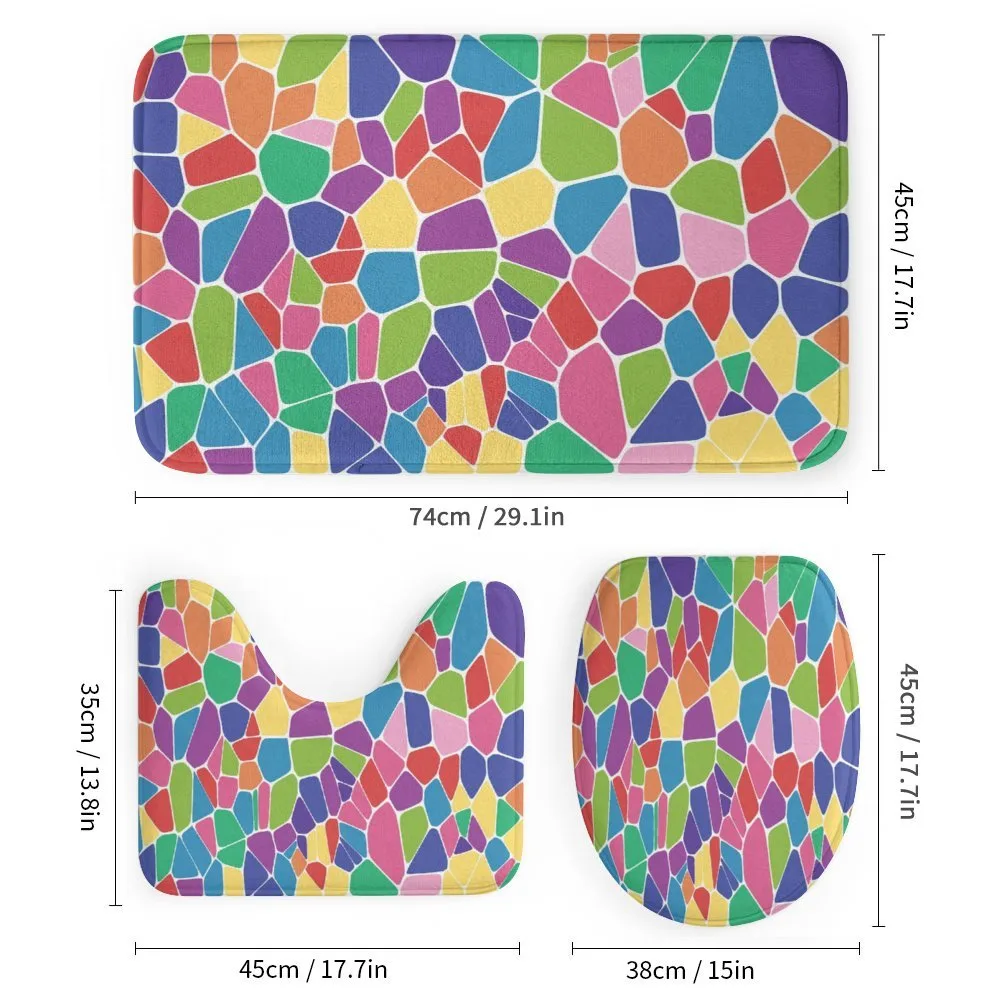 Irregular Colorful Cells — Detail 1