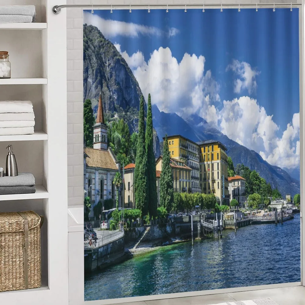 Landscape of Lake Como — Detail 4