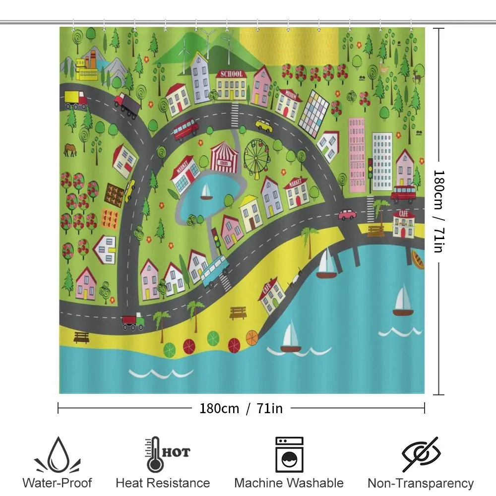 Landscape of Urban and Suburbs — Detail 2