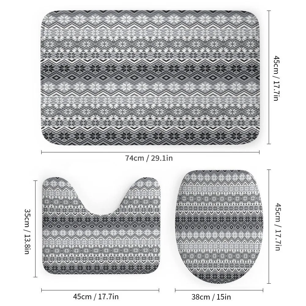 Nordic Snowflake Pattern — Detail 1