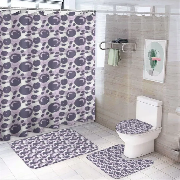 Pastel Shade on a shower curtain