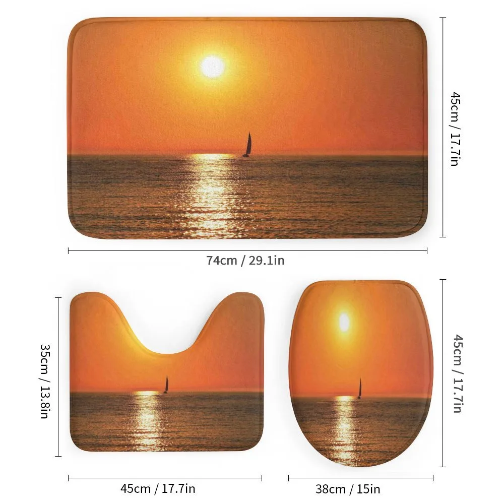 Sailboat Sea Sunrise — Detail 1