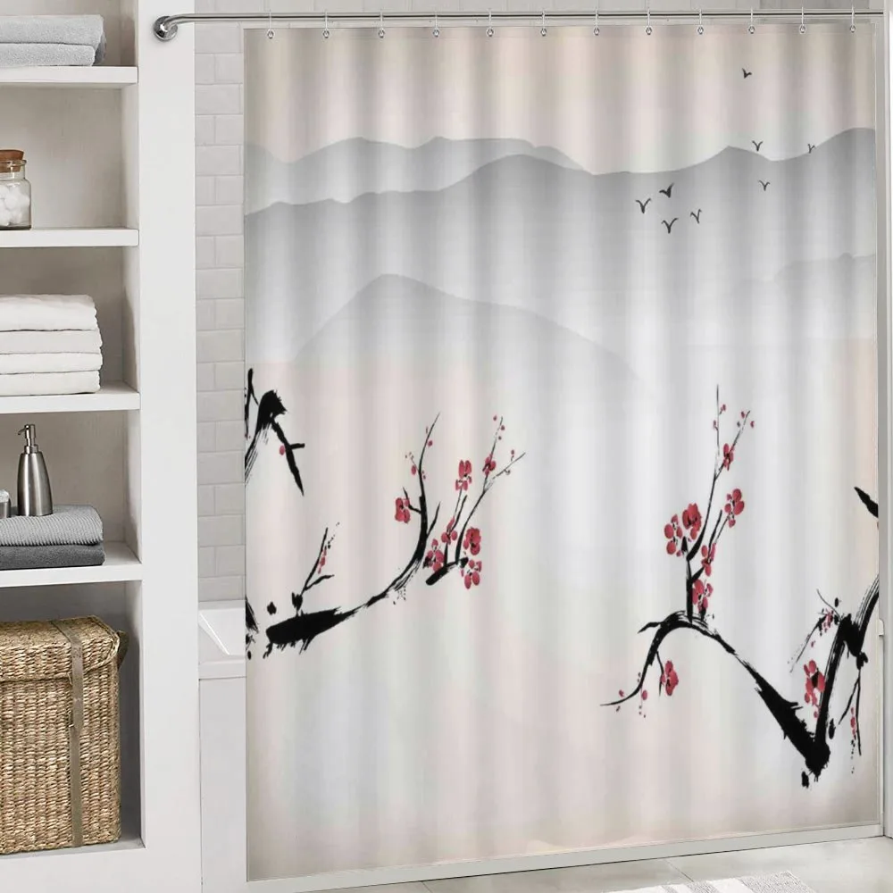 Sakura Flower and Gulls — Detail 4