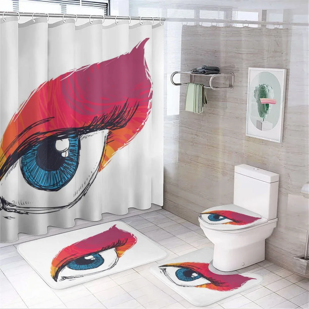 Sketch Art Single Blue Eye — Your design
