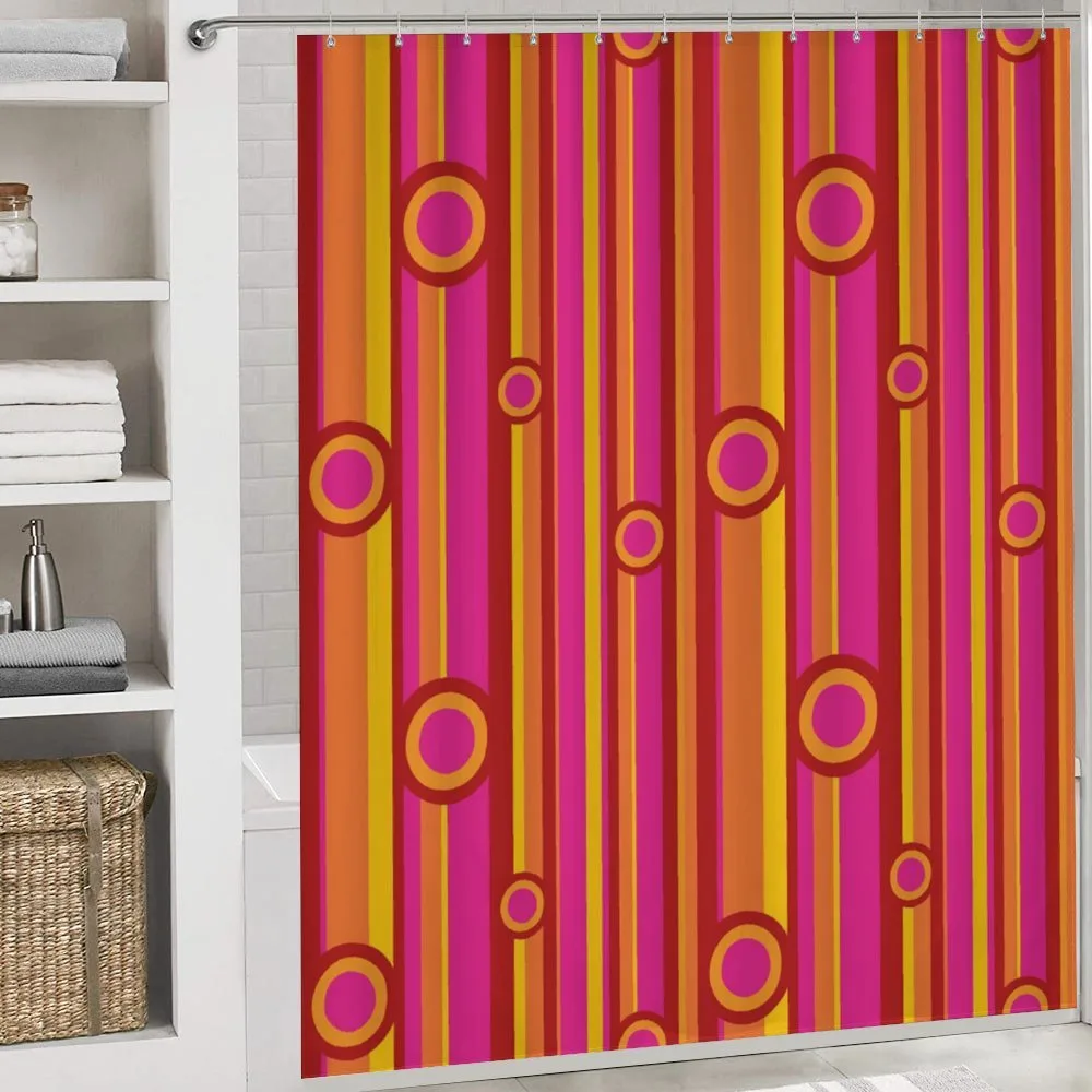 Stripes Circles Vibrant — Detail 4