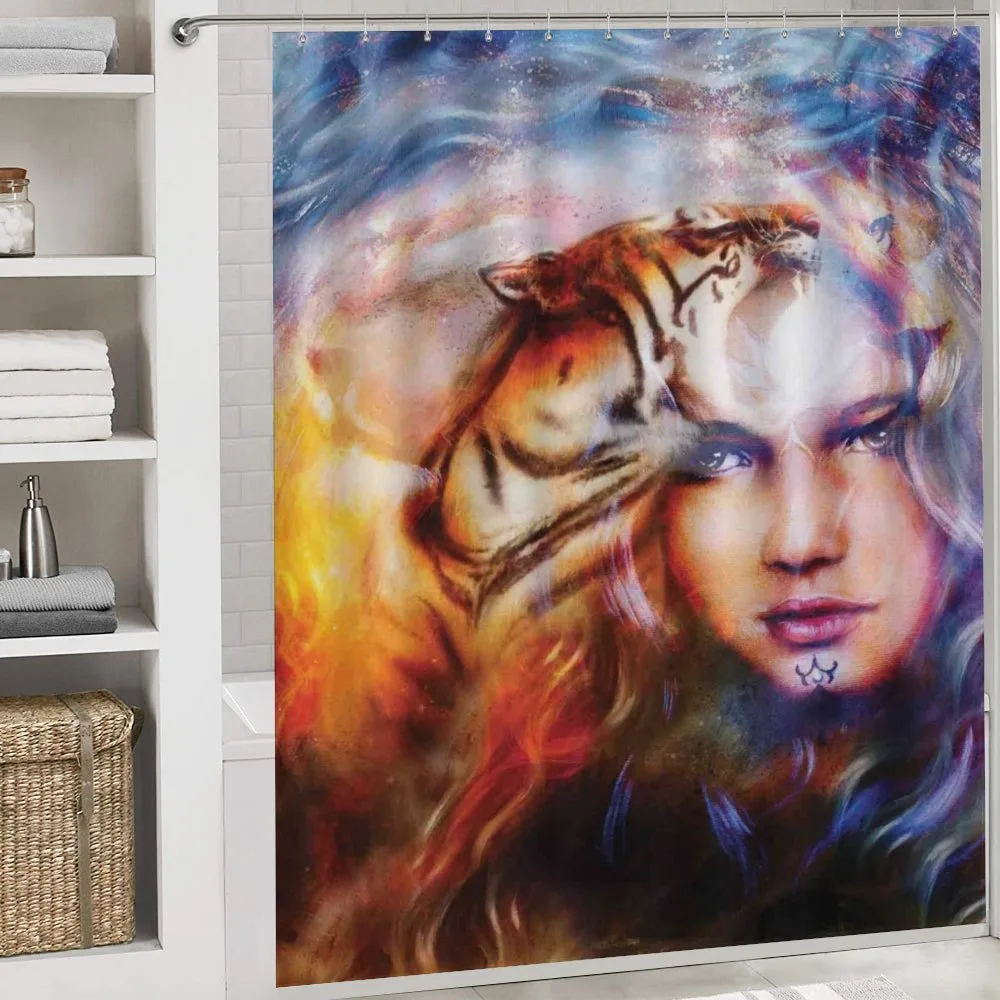 Tiger and Lion Head — Detail 4