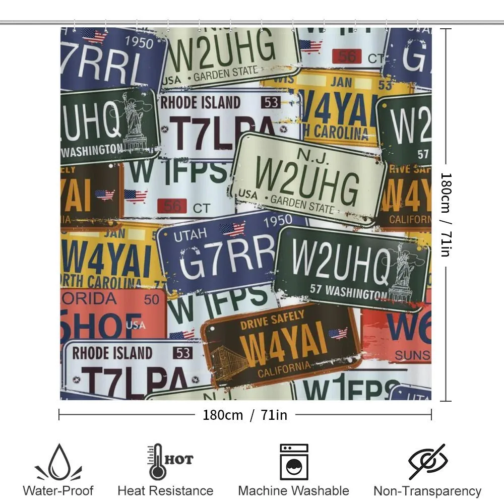 Vintage Travel Plate — Detail 2