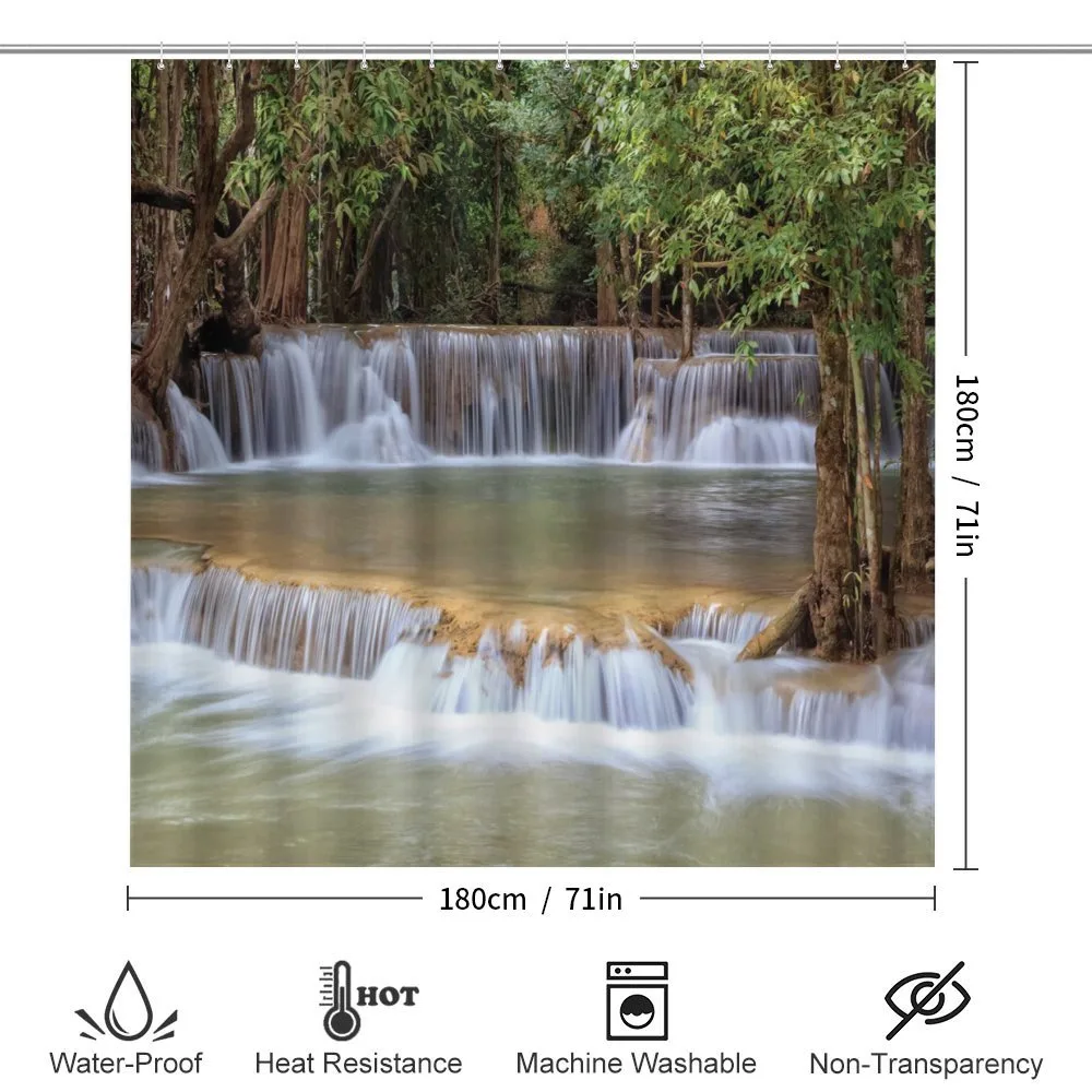 Waterfall Kanchanaburi — Detail 2