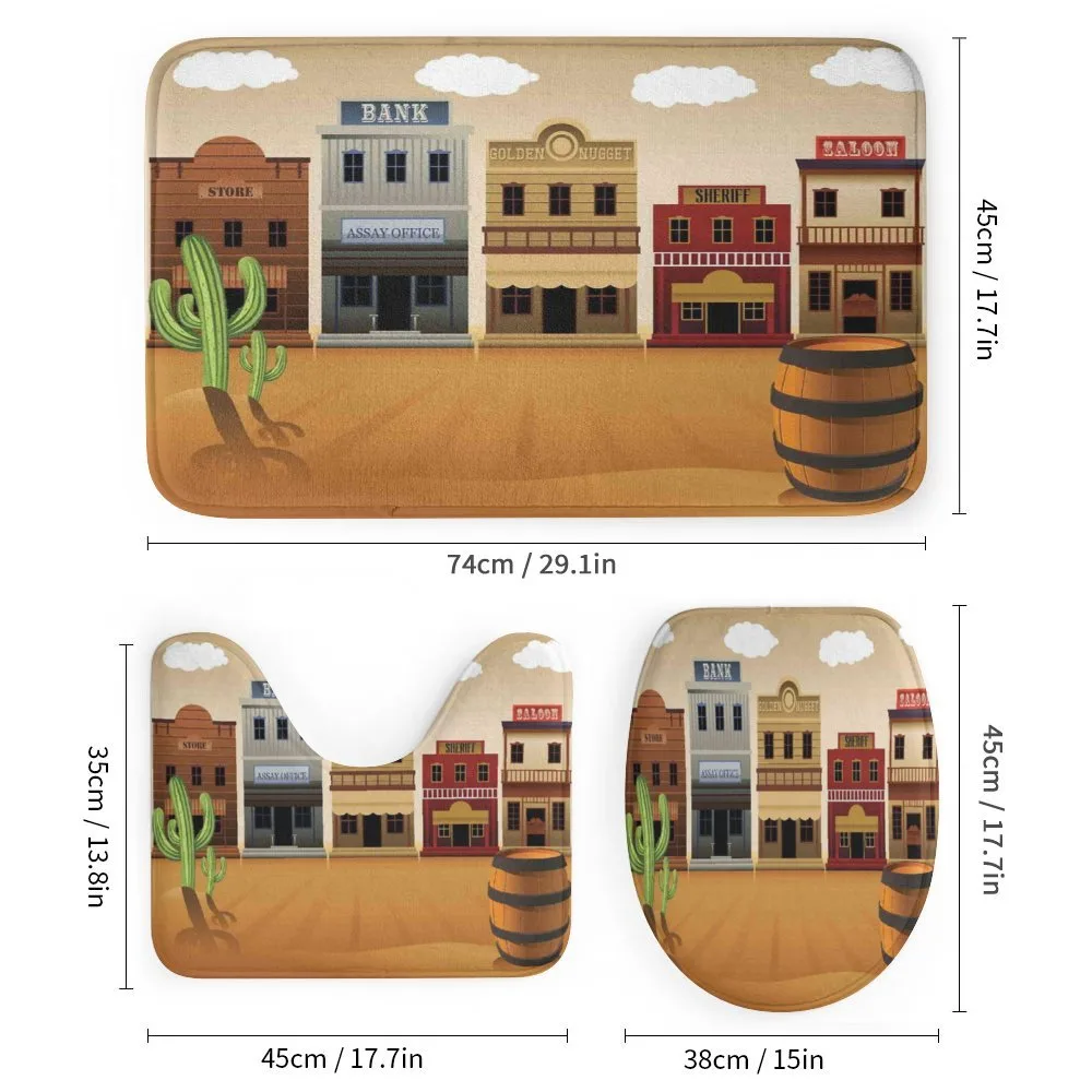 Wild West Village Town — Detail 1