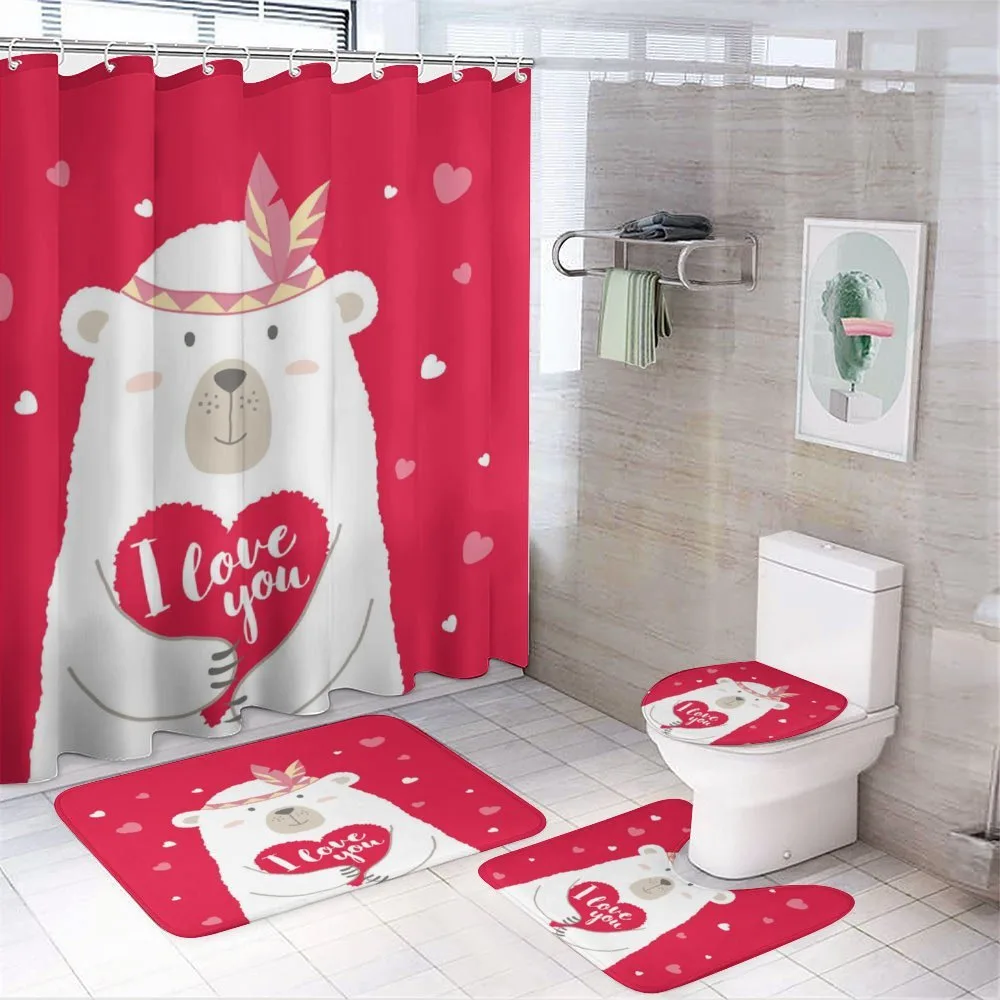 Bear Holding a Heart — Your design