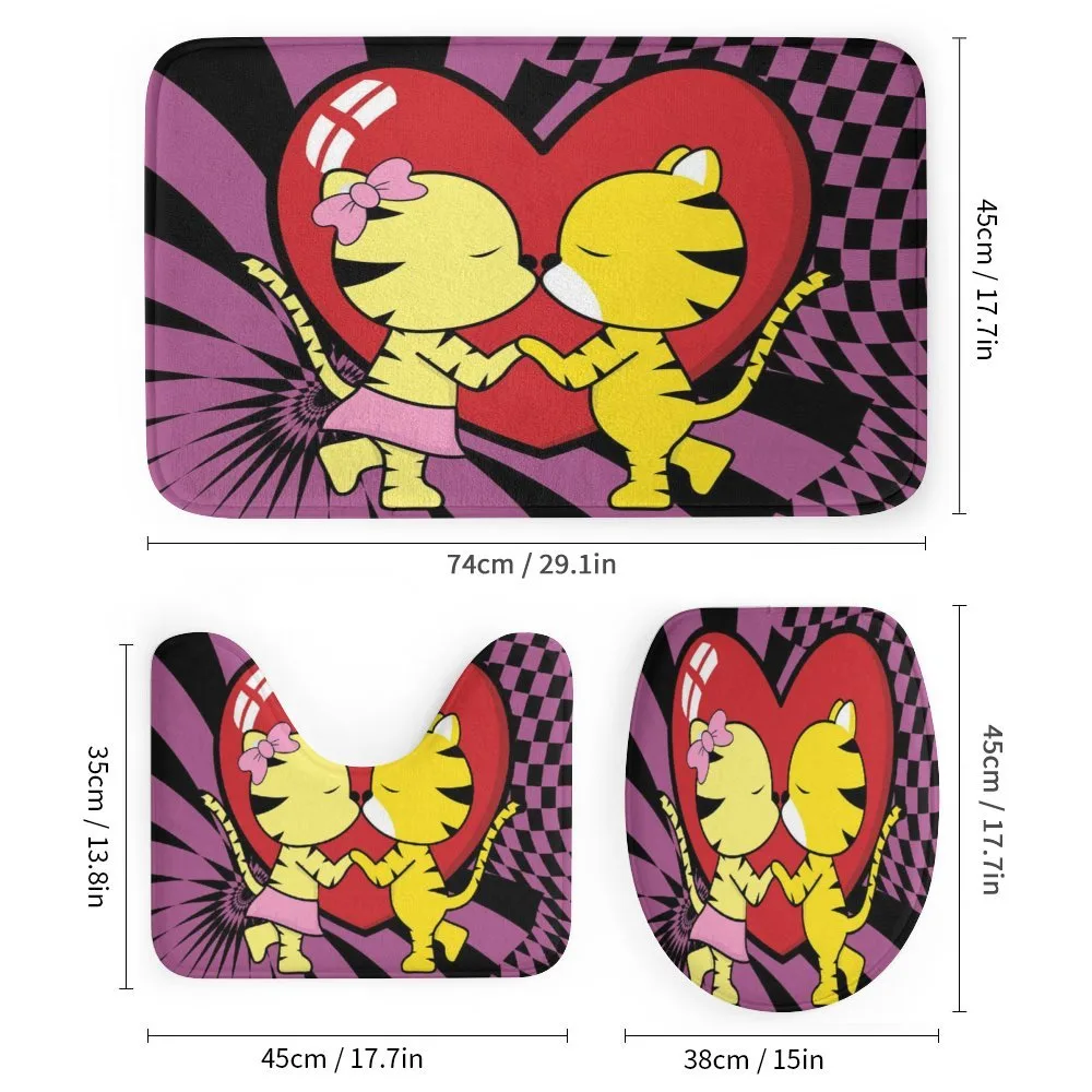 Cartoon Tigers Heart — Detail 1
