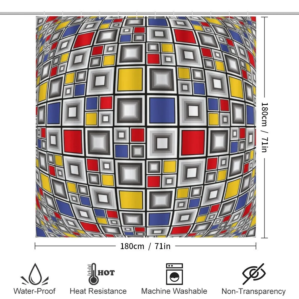 Colored Mosaic Square — Detail 2