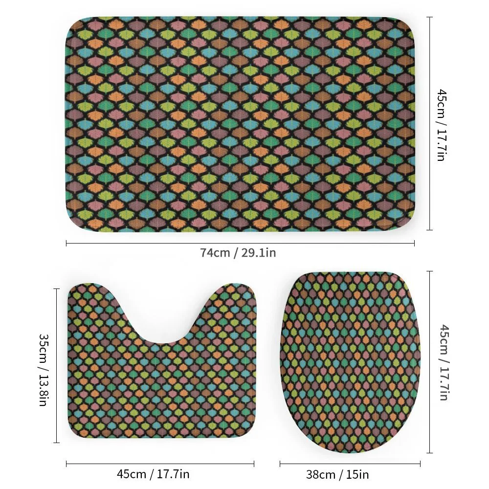 Colorful Leaf Designs — Detail 1