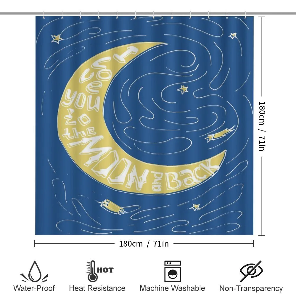 Crescent Moon Comet — Detail 2
