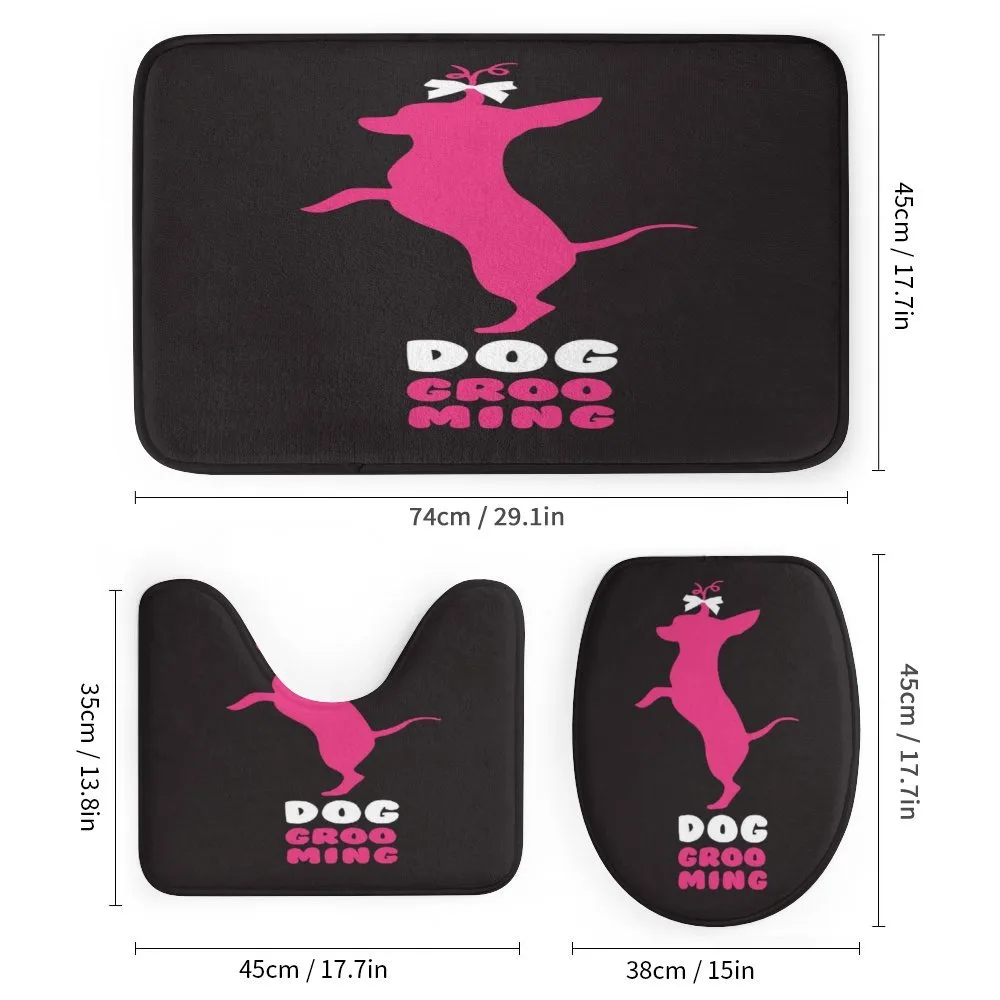 Dog Stands Funny Hair Bow — Detail 1