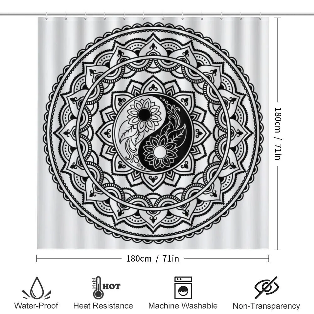 Eastern Blossom Yin Yang — Detail 2