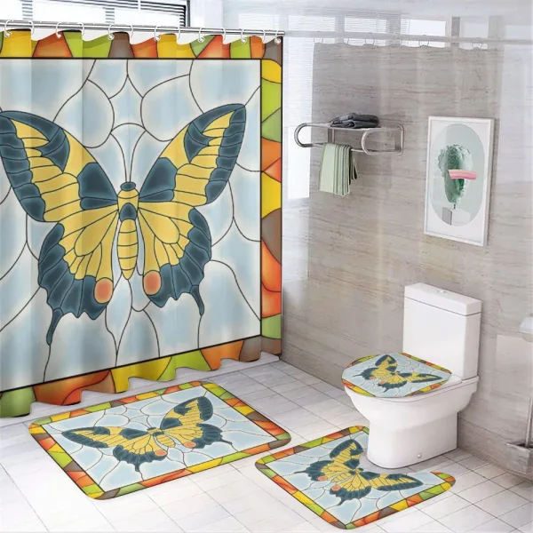 Frame Spring Garden on a shower curtain