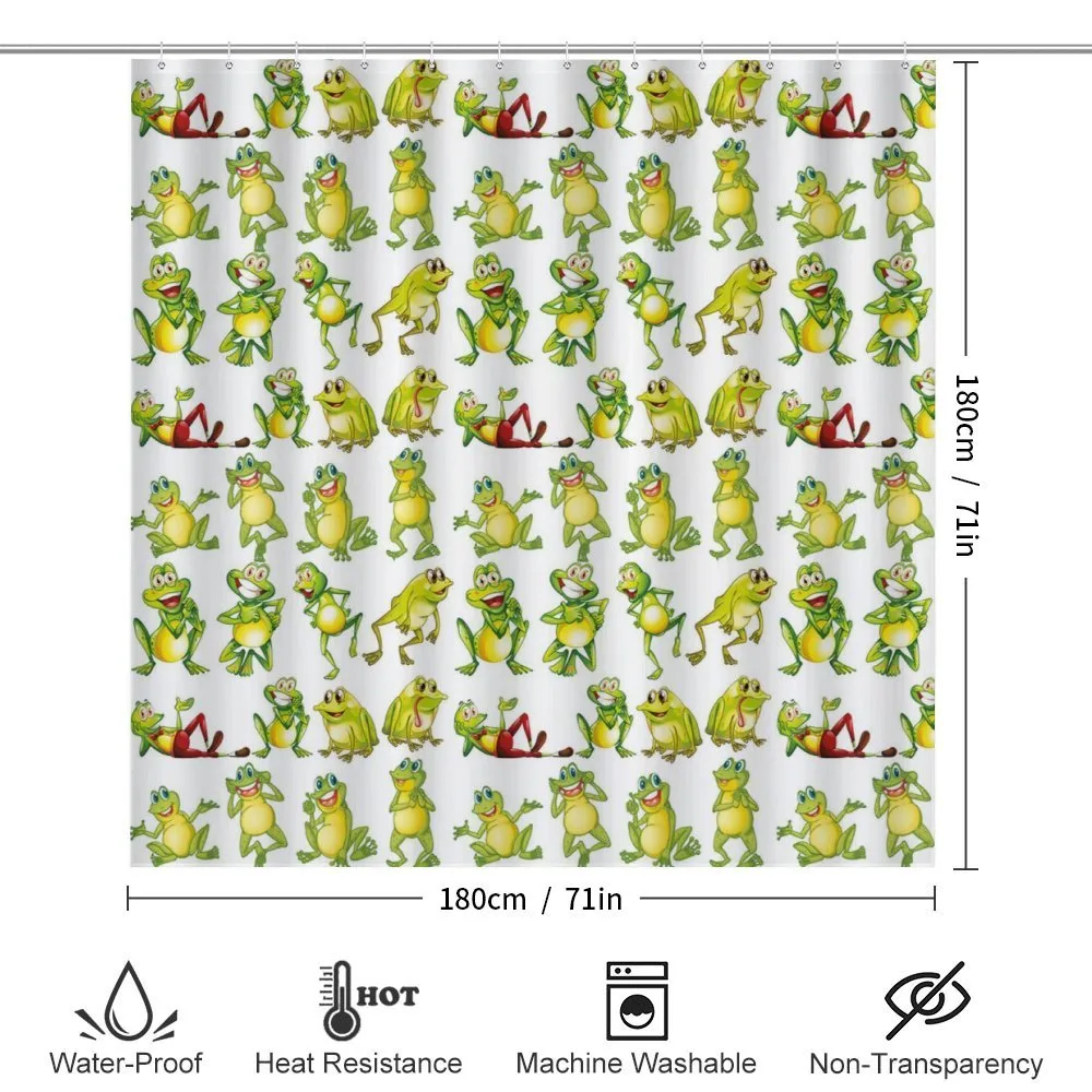 Frogs Different Poses — Detail 2