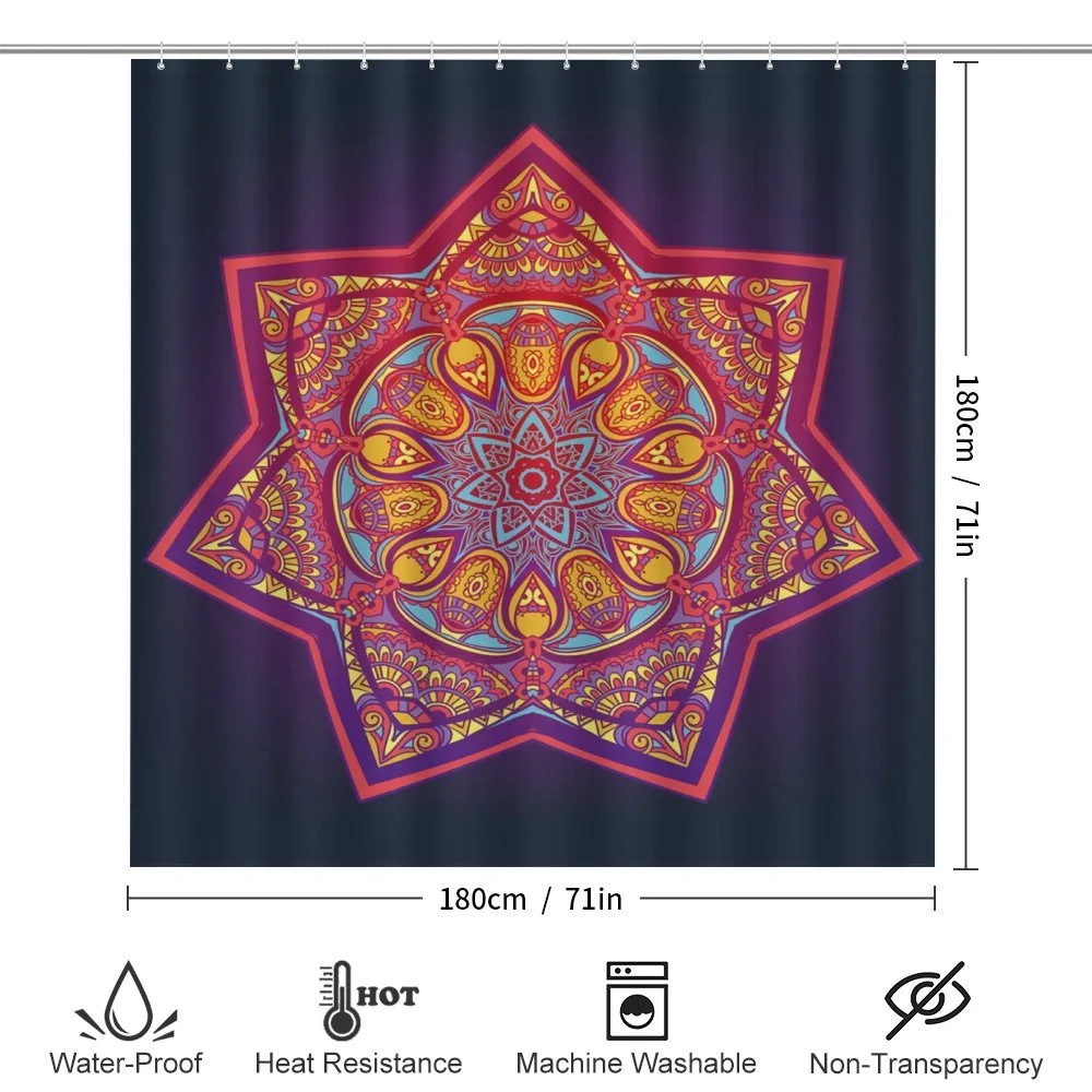 Geometric Tibetan Mandala — Detail 2