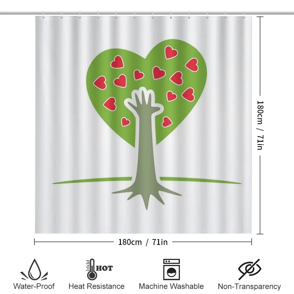Hand and Hearts Tree — Detail 2