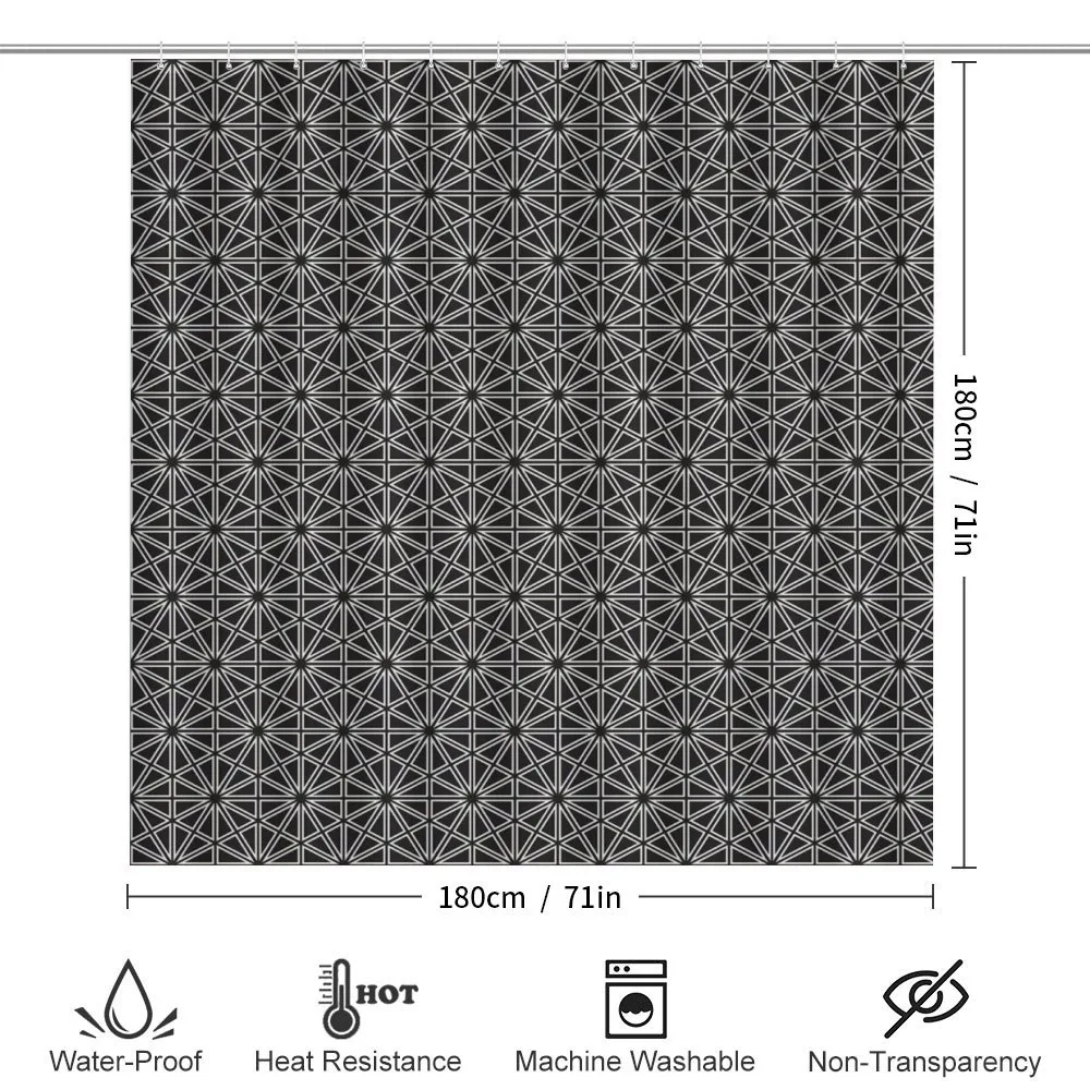 Hexagons Squares and Stars — Detail 2