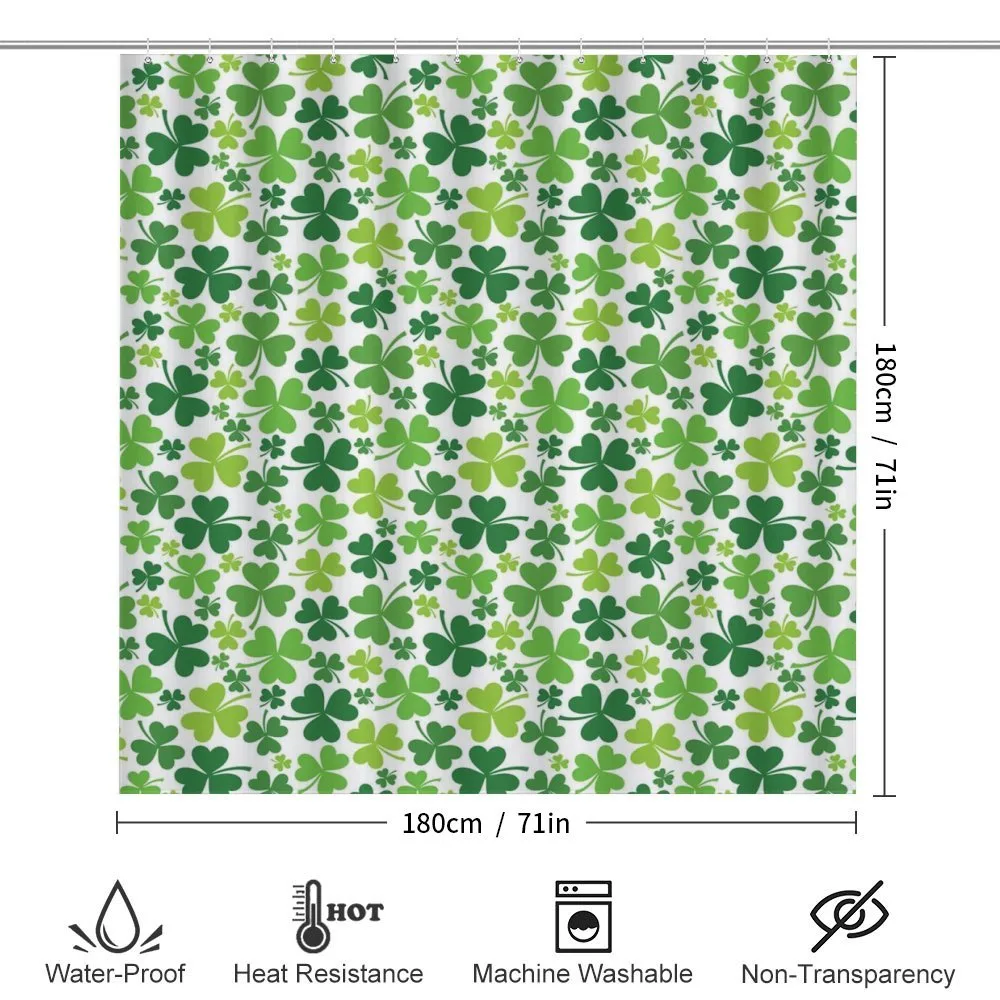 Irregular Shamrocks Pattern — Detail 2
