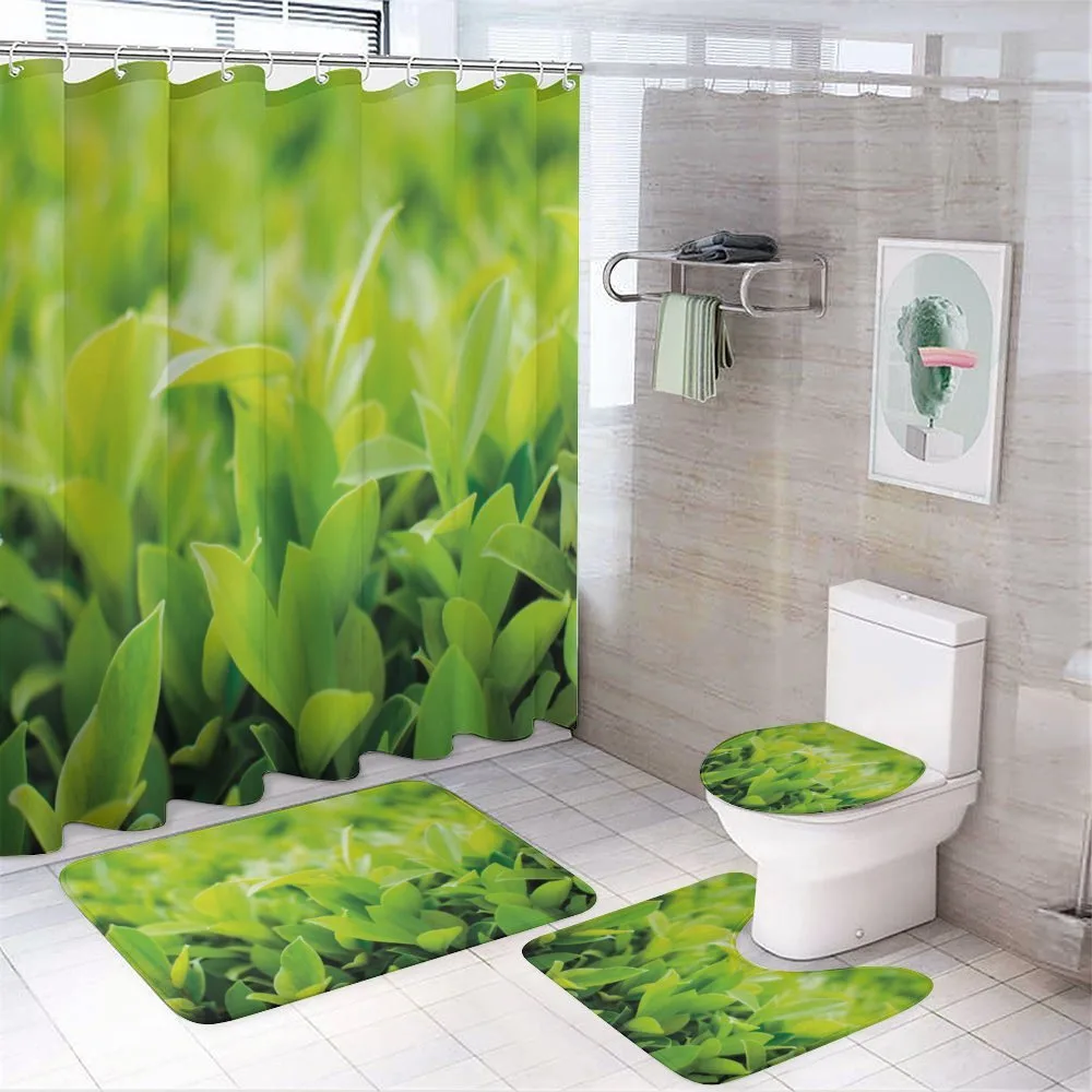 Lush Green Leaves — Your design