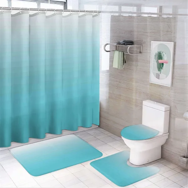 Maldive Ocean Art on a shower curtain