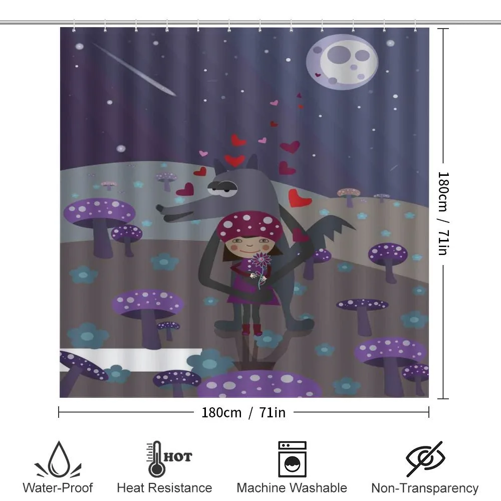 Red Riding Hood and Wolf — Detail 2