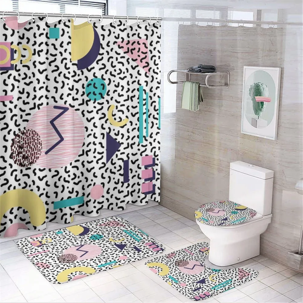 Retro Geometric Shapes — Your design
